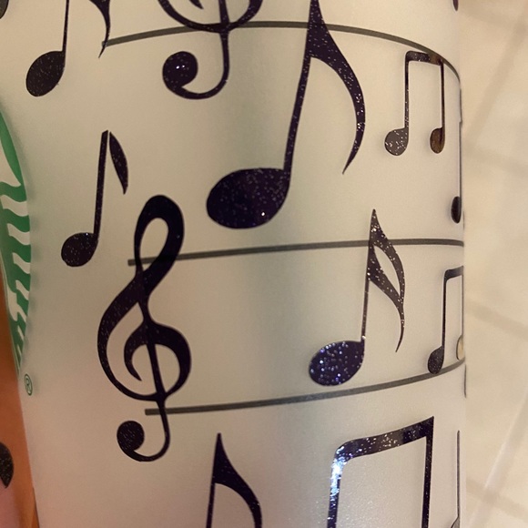 Starbucks cold cup venti music notes - Picture 4 of 4